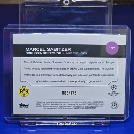 Marcel Sabitzer 063/175 Topps UCC 2024/25
