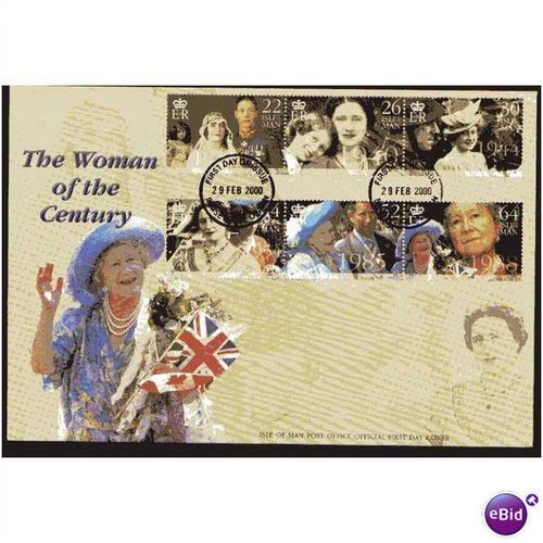 2000 ' THE WOMAN OF THE CENTURY ' FDC ( EBID229 )