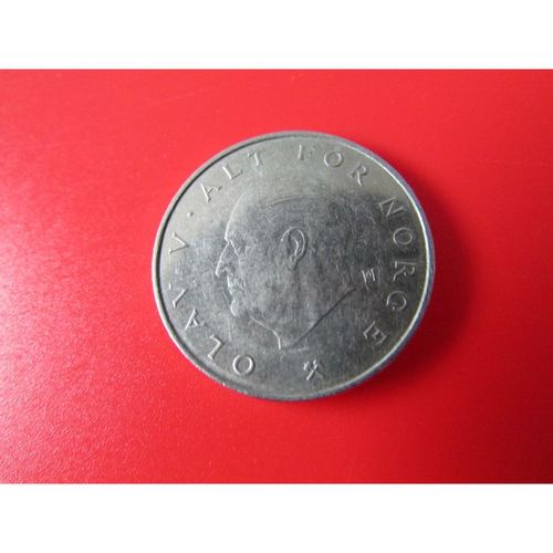 1991 NORWAY ONE KRONE FREE POST. AAF