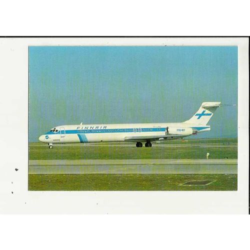 Aviation FINNAIR MD-87 Postcard by Editions P.I. (696)
