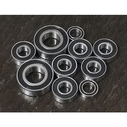 (10pcs) TAMIYA MADCAP Rubber Sealed Ball Bearing Set