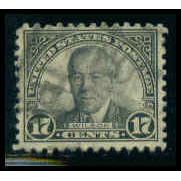 Used 697 17c Woodrow Wilson Fine M09565