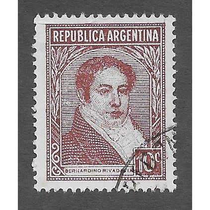 ARG 1935 10c 'B. RIVADAVIA' FINE USED (EBID79-079)