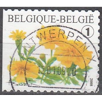 Belgique 2008 COB 3785 O Cote (2016) 1.60 € Fleur Tagetes Patula Cachet rond