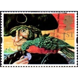 1993 Greetings Booklet, Gift Giving. 1st, Treasure Island. Fine Used.