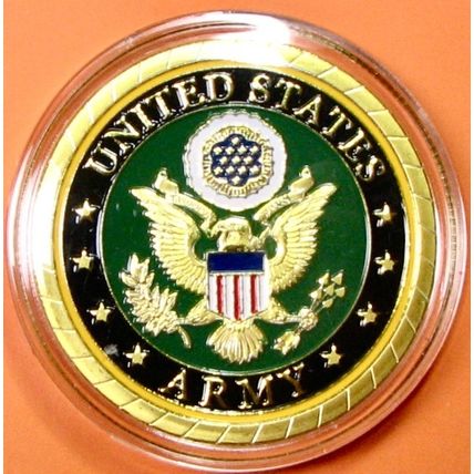 US Army, Transportation Corps. Challenge Coin. 1.50". 66b.