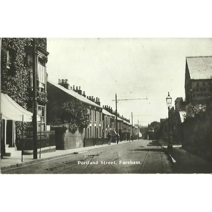 Hampshire FAREHAM Portland Street Postcard (Solent City)