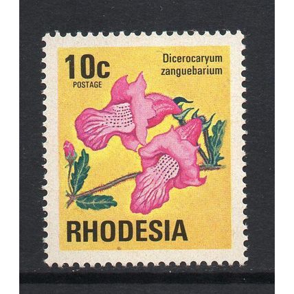 Rhodesia - 1974 - 10c Dicerocaryum zanguebarium (sg497) MNH