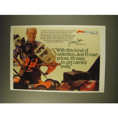 1989 Kmart Lawn and Garden Center Ad - Jerry Baker