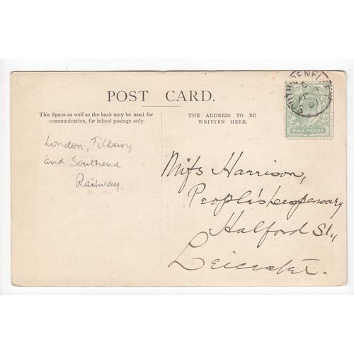 Kynoch Hotel Canvey Island Postcard 1907 Essex