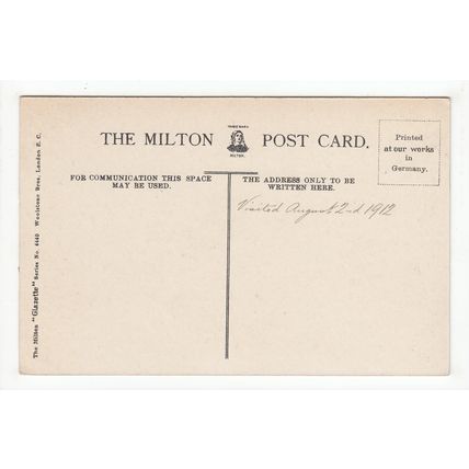 Mill Street Warwick Postcard Milton Glazette Series 4440