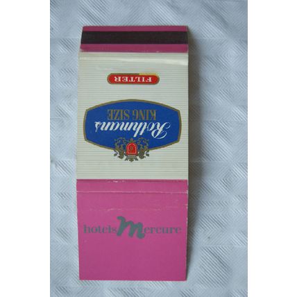 Matchbook Cover Hotels Mercure - Rothmans