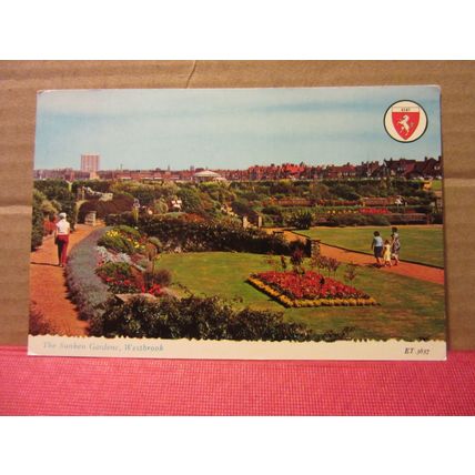 THE SUNKEN GARDENS, WESTBROOK, KENT unused postcard by Elgate =