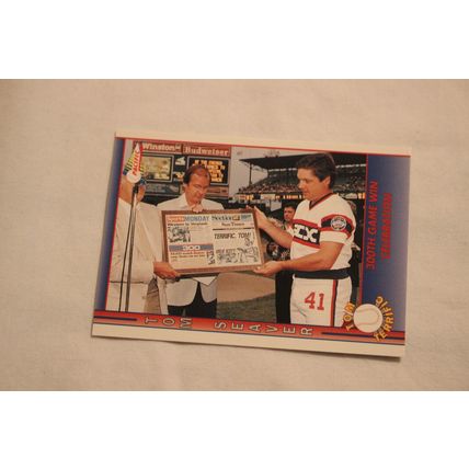 Tom Seaver 1992 Pacific TOM TERRIFIC N0. 81 300TH GAME WIN CELEBRATION