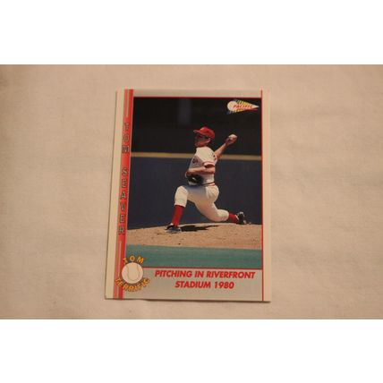 Tom Seaver 1992 Pacific TOM TERRIFIC N0. 90 PITCHING IN RIVERFRONT STADIUM