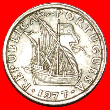 SHIP (1963-1985): PORTUGAL ★ 2.50 ESCUDOS 1977!★LOW START★NO RESERVE