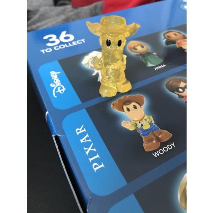 Rare woody glittery Pixar Ooshies woolworths collectable toy 2020