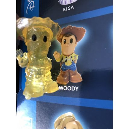 Rare woody glittery Pixar Ooshies woolworths collectable toy 2020