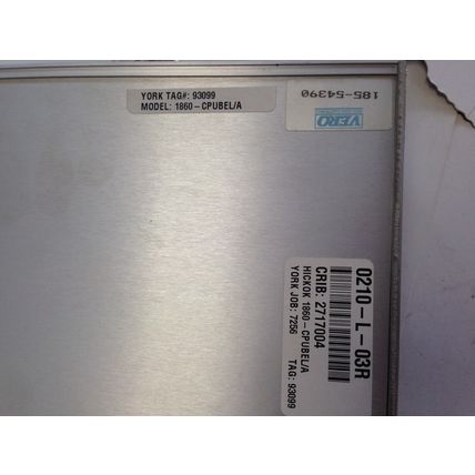 HICKOK 1860-CPUBEL/A,60CPUBEL/A PRO-SPEC 6000 STATION CONTROLLER,0210-L-03R,SE