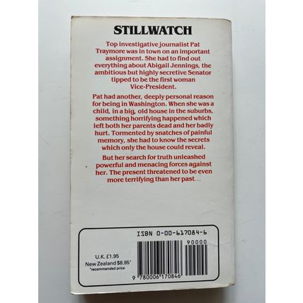 STILLWATCH - MARY HIGGINS CLARK (UK PAPERBACK, 1985)