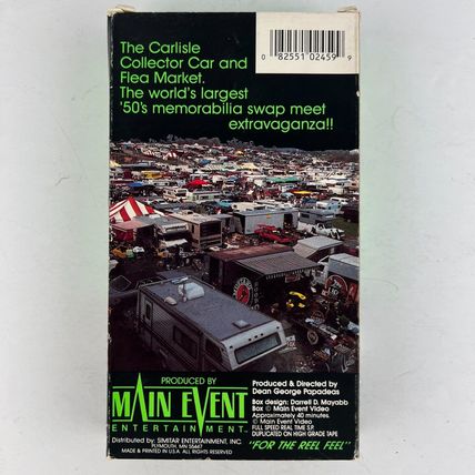 Car Lands VHS Video Tape Cars, Parts & Fantasies of The 50's