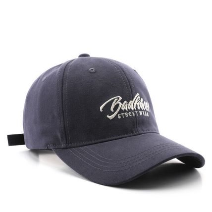 top baseball cap men's shade cap Fashion women's letter embroidery semi-hard