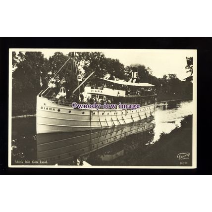 f1381 - Swedish Ferry - Diana - postcard