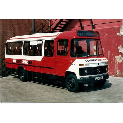 Colour Photograph of Go-Ahead Northern Ltd. - D241 URG ex. Northern National