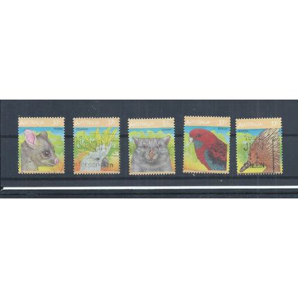 Australia stamps. 1987 Wildlife set used. SG 1072 - 1076 (Q278)