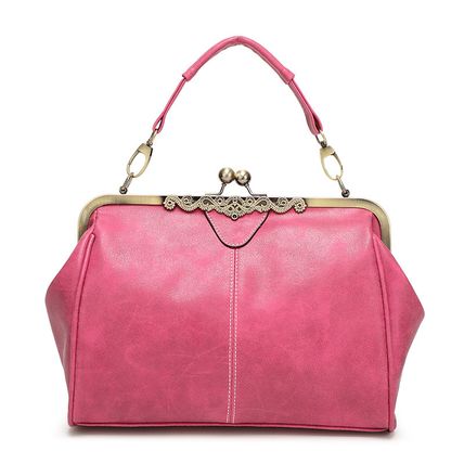 New Women's Handbag Diagonal Cross Bag Red