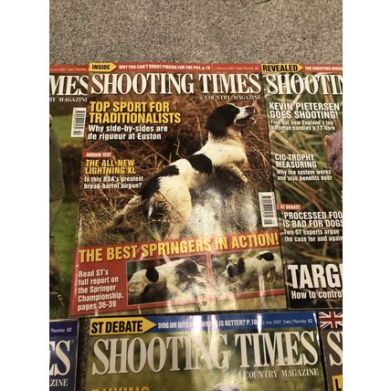 Shooting Times x 7 issues, 2007, job lot