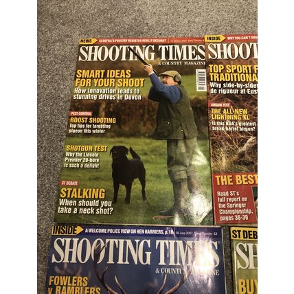 Shooting Times x 7 issues, 2007, job lot