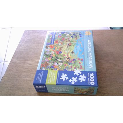 WILDLIFE MEADOW by Claire Comerford Jigsaw Puzzle (1000 Piece) Otter House 2023