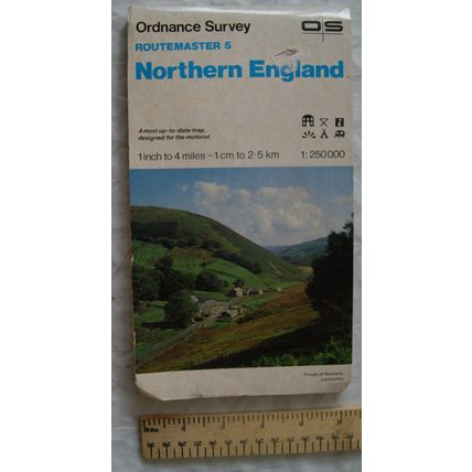 1987 OS Routemaster Map Sheet 5 Northern England