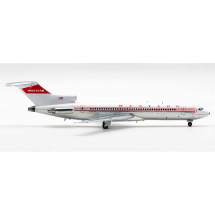 INFLIGHT 200 IF722WA0920P 1/200 WESTERN AIRLINES B727-247 N2801W POLISHED W/STD