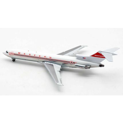 INFLIGHT 200 IF722WA0920P 1/200 WESTERN AIRLINES B727-247 N2801W POLISHED W/STD
