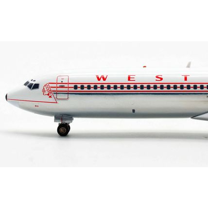 INFLIGHT 200 IF722WA0920P 1/200 WESTERN AIRLINES B727-247 N2801W POLISHED W/STD