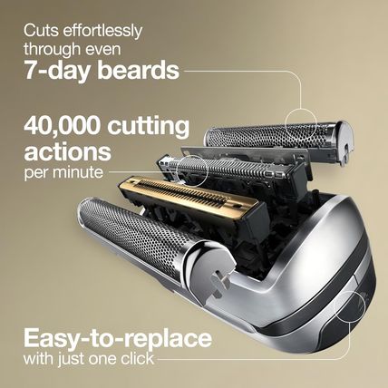 Braun Series 9 Electric Shaver Replacement Head - 92S - Compatible with All Seri
