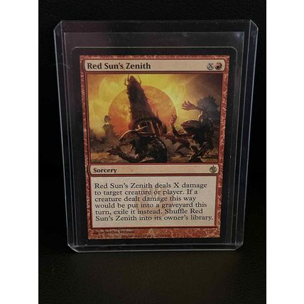 Red Sun's Zenith Mirrodin Besieged Magic: The Gathering Trading Card