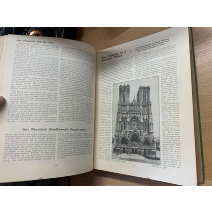 RARE* 1915 "THE GIRL'S OWN ANNUAL" VOL 36 ILLUSTRATED 2.2kg HARDBACK BOOK (EV3)