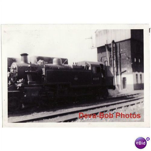 Railway Photo LMS Ivatt 2-6-2T 41305 EASTLEIGH 1962 BR Loco