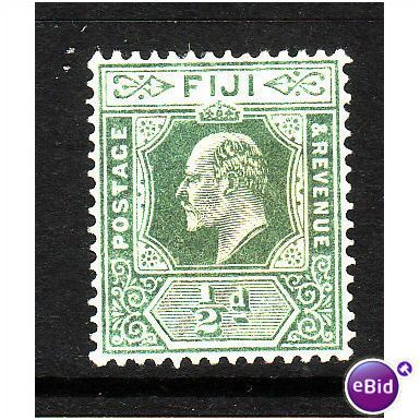 FIJI 1908 SG118 1/2d GREEN M / MINT