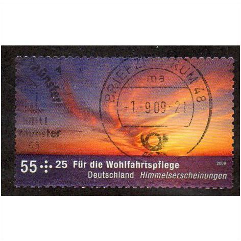 GER 2009 55c+ 25 (S/A) 'WELFARE FUNDS -CELESTIAL PHENOMENA FINE USED (EBID11293)