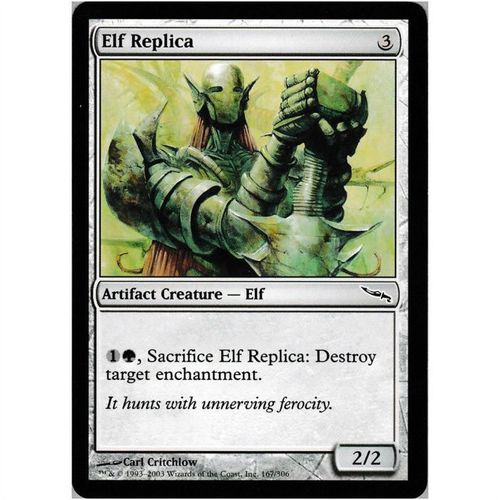 Magic the Gathering - Mirrodin - #167/306 - Elf Replica