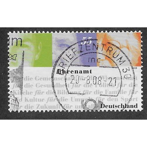 GER 2008 55c COMMUNITY SERVICE' FINE USED (EBID53-702)