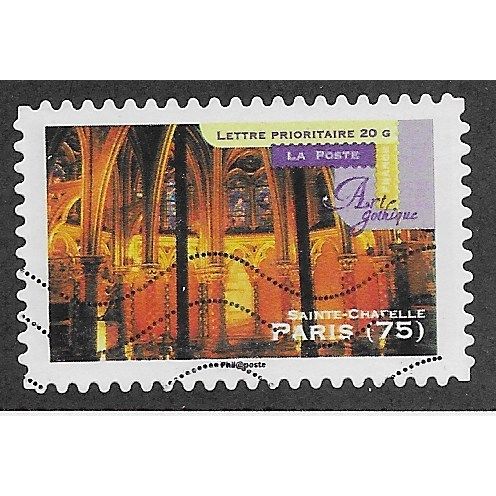 FRA 2011 (58c) 'GOTHIC ART - PARIS 75' FINE USED (EBID56-606)