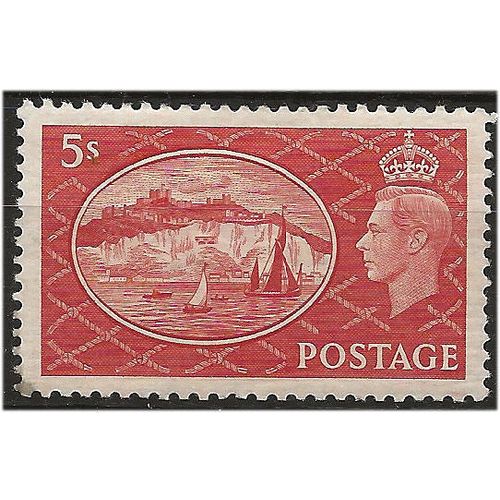 1951 SG510 5/- Red Mounted Mint ..