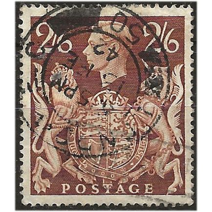 1939 SG476 2/6d Brown Fine Used ..