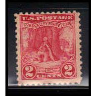 645 2c Valley Forge Barely Clears MNH O1309