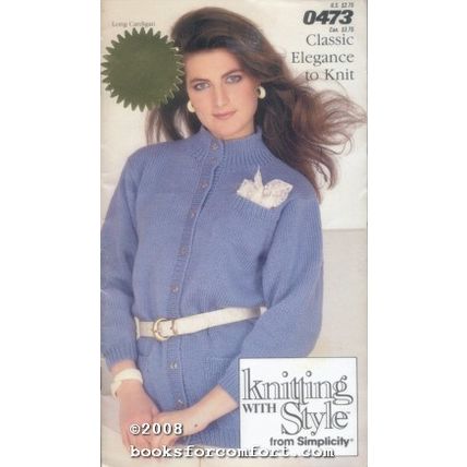 Classic Elegance to Knit Book 0473